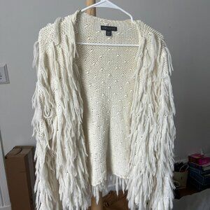 EUC Kendall & Kylie Fringe Cardgan